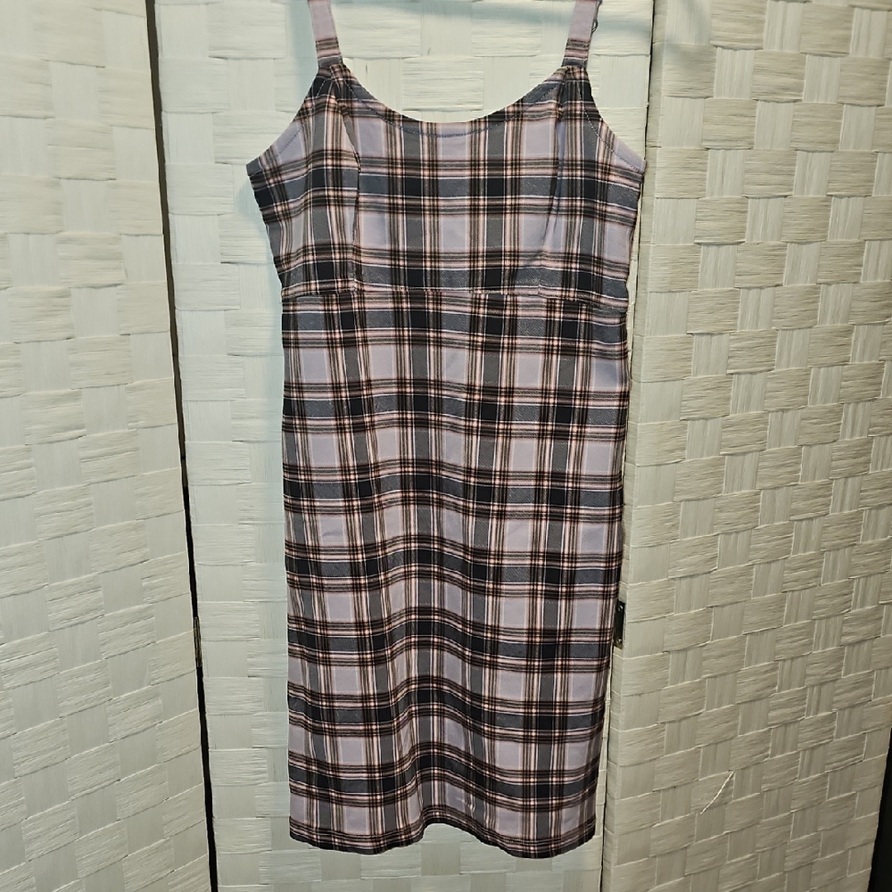 Hollister Plaid Dress